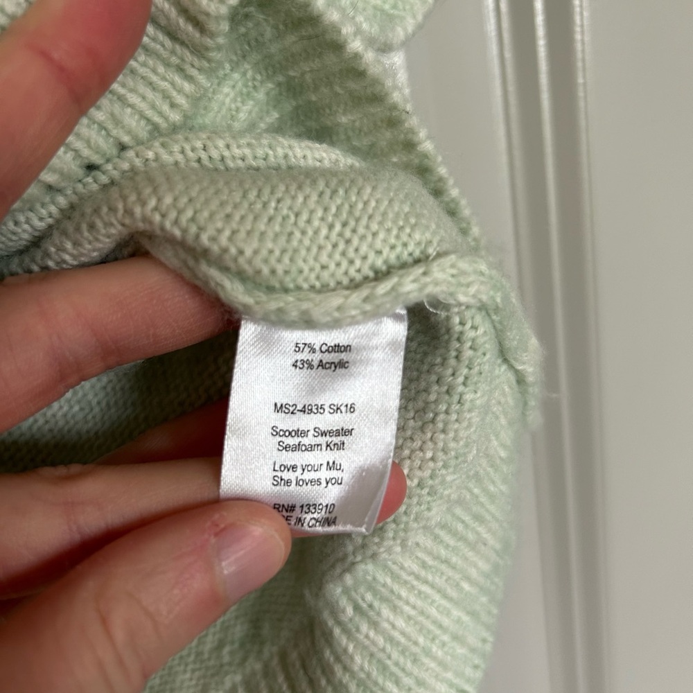 Show Me Your MuMu mint green Short Sleeve Crop Button Down - Picture 4 of 5